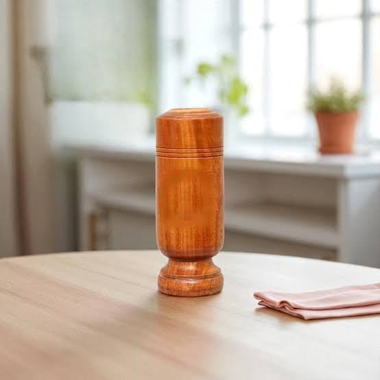 Vijaysar wood Glass for Diabetic Person | Pterocarpus marsupium | Ayurvedic Glass/Tumbler | Sugar Vijaysar Wood Glass Vijaysar Herbal Tumbler Pack of 1 pec.