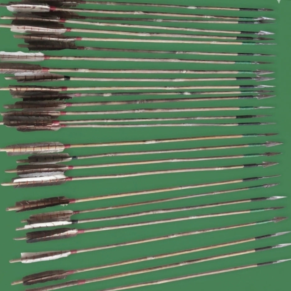 TRADITIONAL BAMBOO ARROW (pack of 10 )