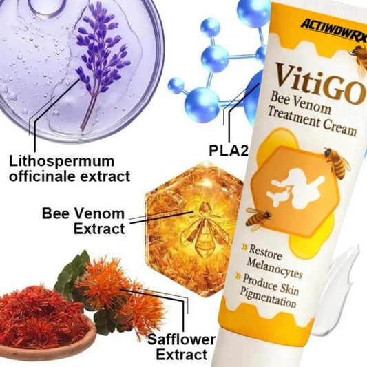 Vitigo Bee Venom Cream for Even Skin Texture Cream 30g pack of 1