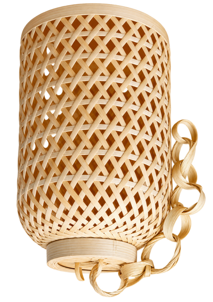 Bamboo hanging lamp shade PACK OF 2