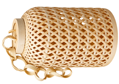 Bamboo hanging lamp shade PACK OF 2
