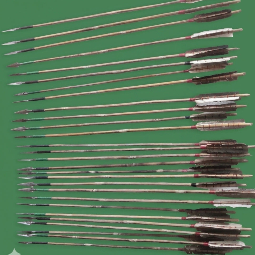 TRADITIONAL BAMBOO ARROW  (pack of 10 )