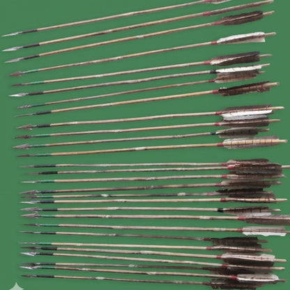 TRADITIONAL BAMBOO ARROW  (pack of 10 )