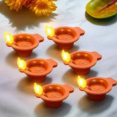 Water Led sensor Diya / Home decoration in festival